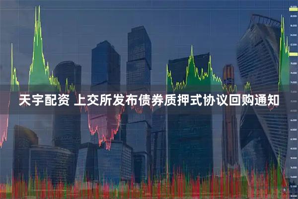 天宇配资 上交所发布债券质押式协议回购通知