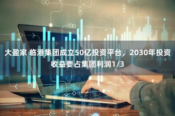 大盈家 临港集团成立50亿投资平台，2030年投资收益要占集团利润1/3