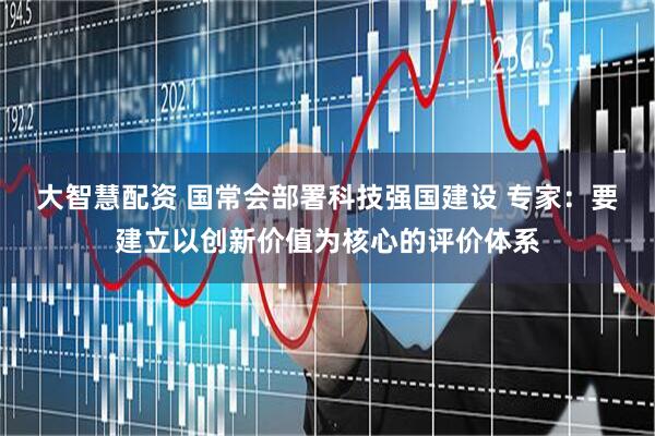 大智慧配资 国常会部署科技强国建设 专家：要建立以创新价值为核心的评价体系